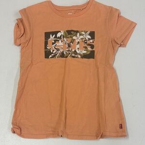 Levi's Apricot Floral Tee